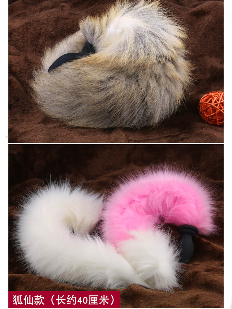 Fox fur anal plug5