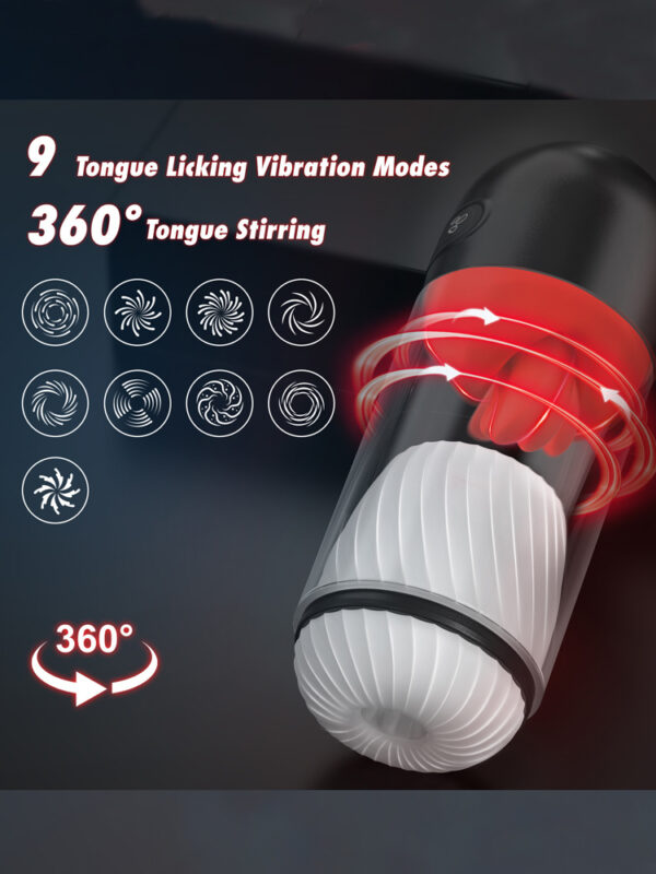 The APP controls the masturbation device