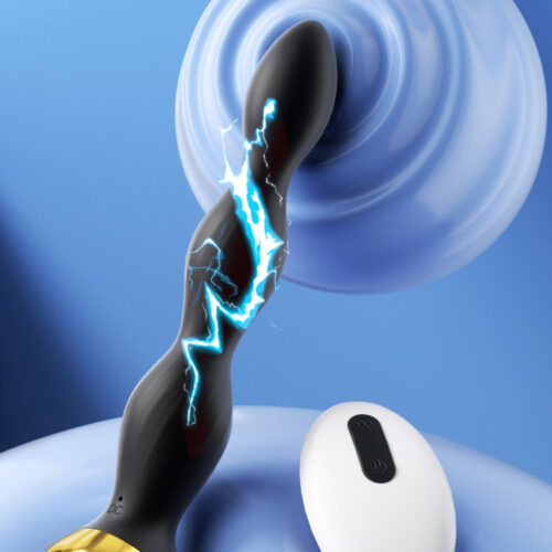Electric shock to the anal plug