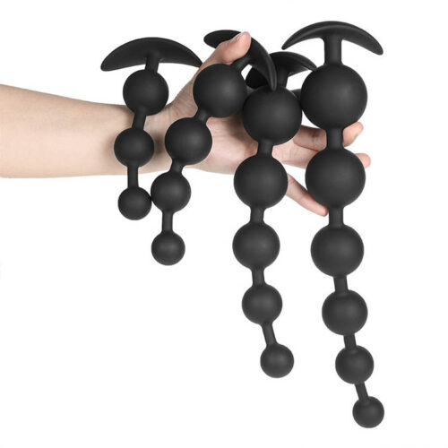 Pull the beads in the back courtyard