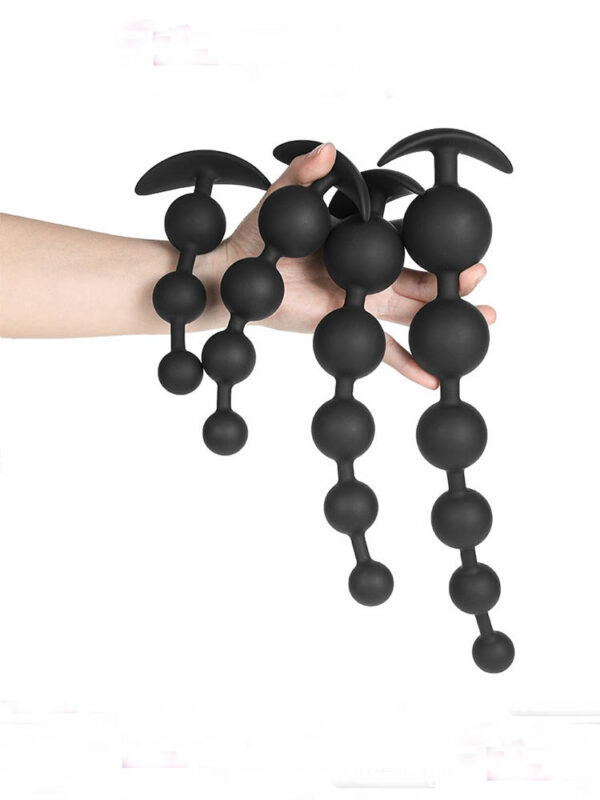 Pull the beads in the back courtyard